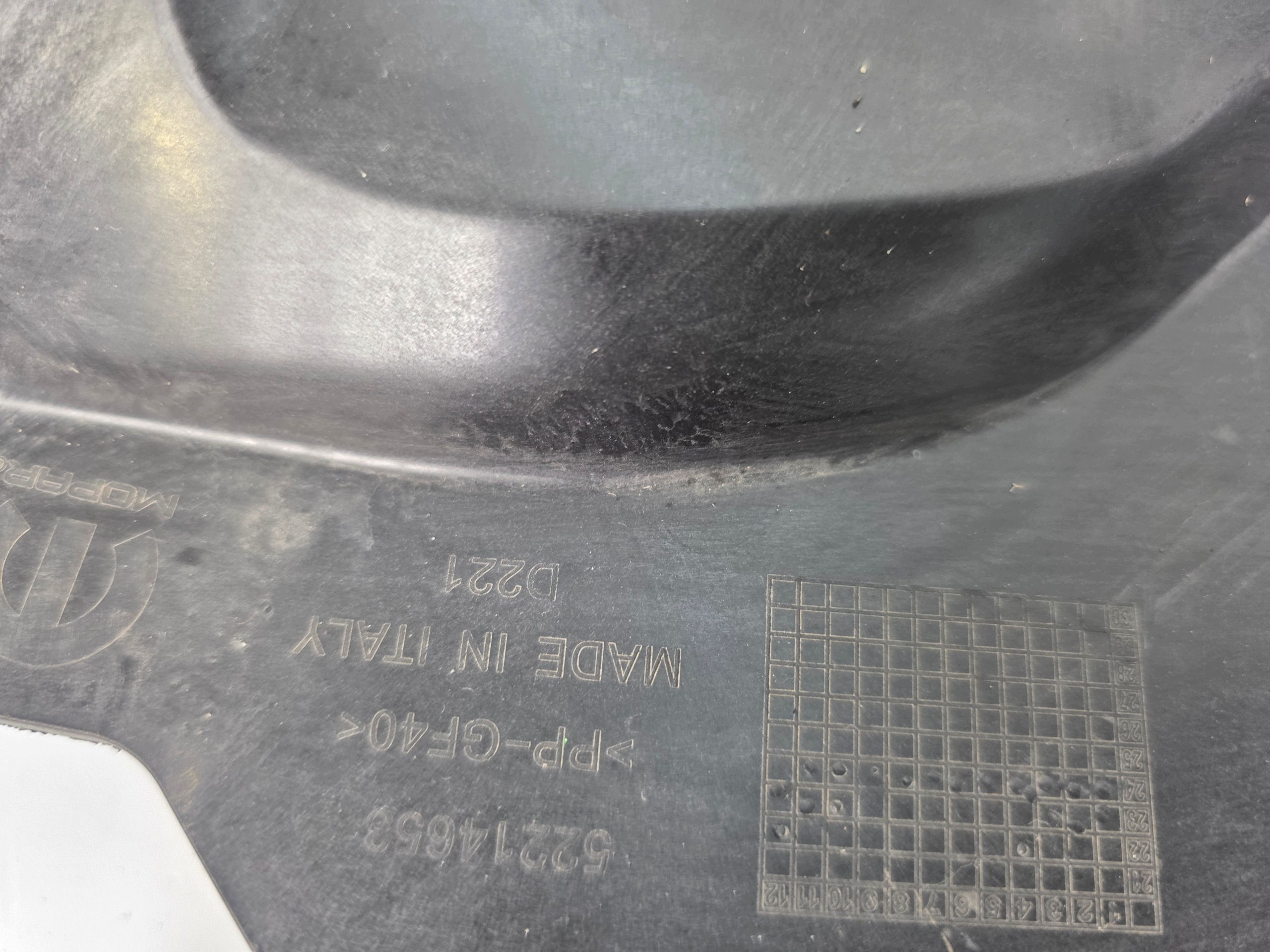 torpedo lower JEEP AVENGER 52214653