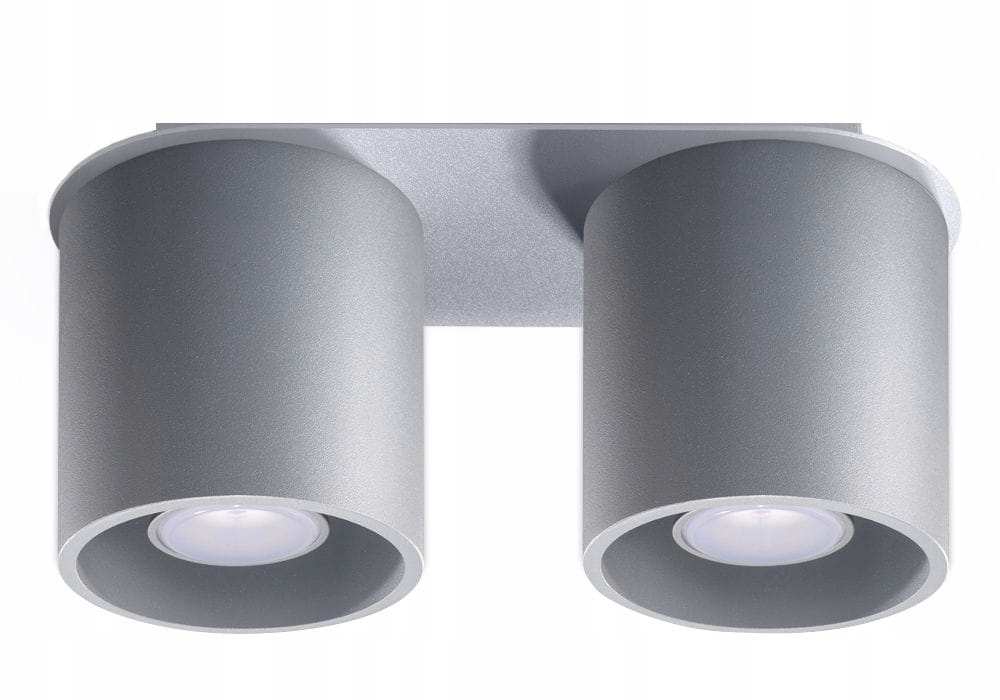 Spot Orbis 2 Sivý Sollux Lighting SL.0055