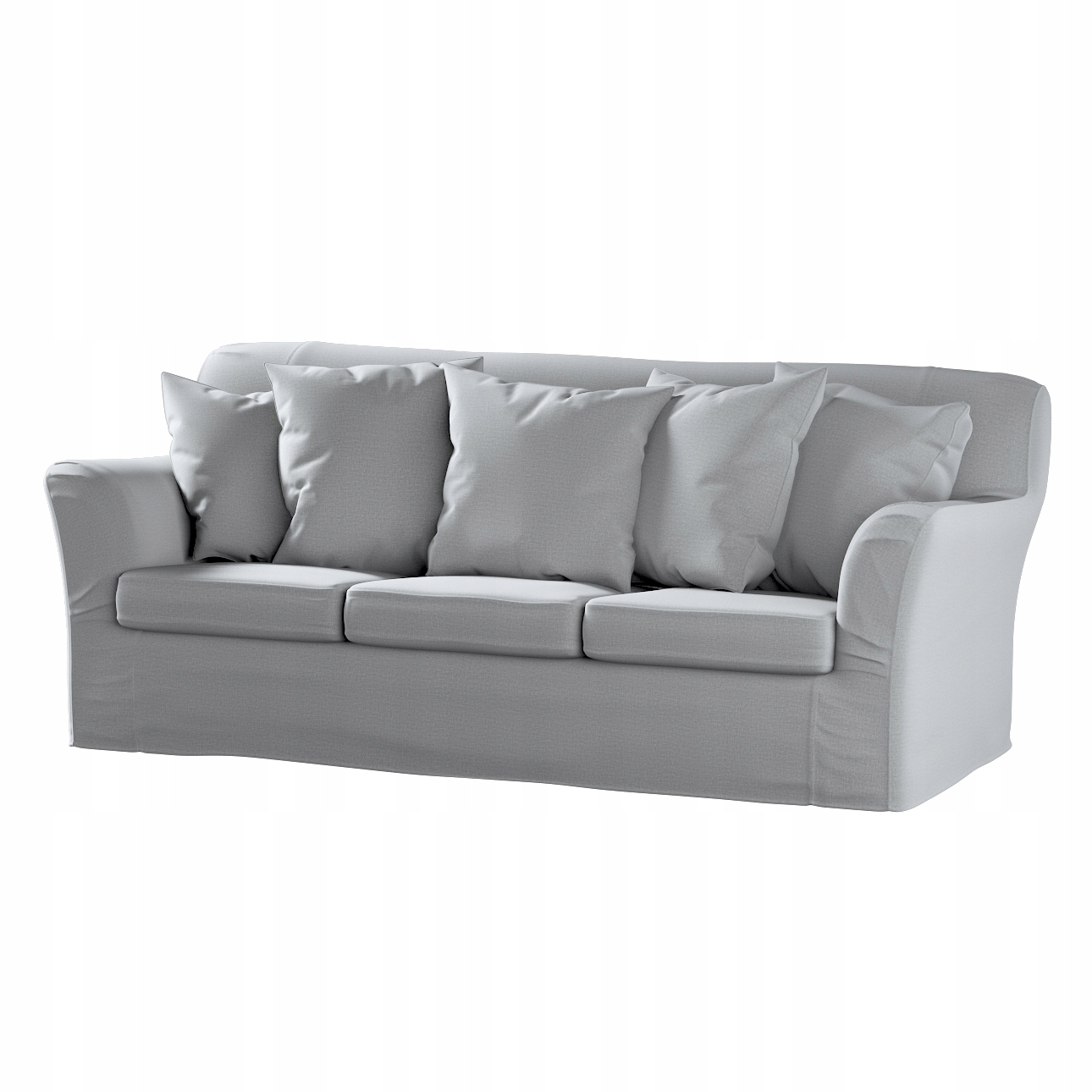 Dekoria Potah na pohovku Tomelilla 3-místný nerozkládací Ikea šedý
