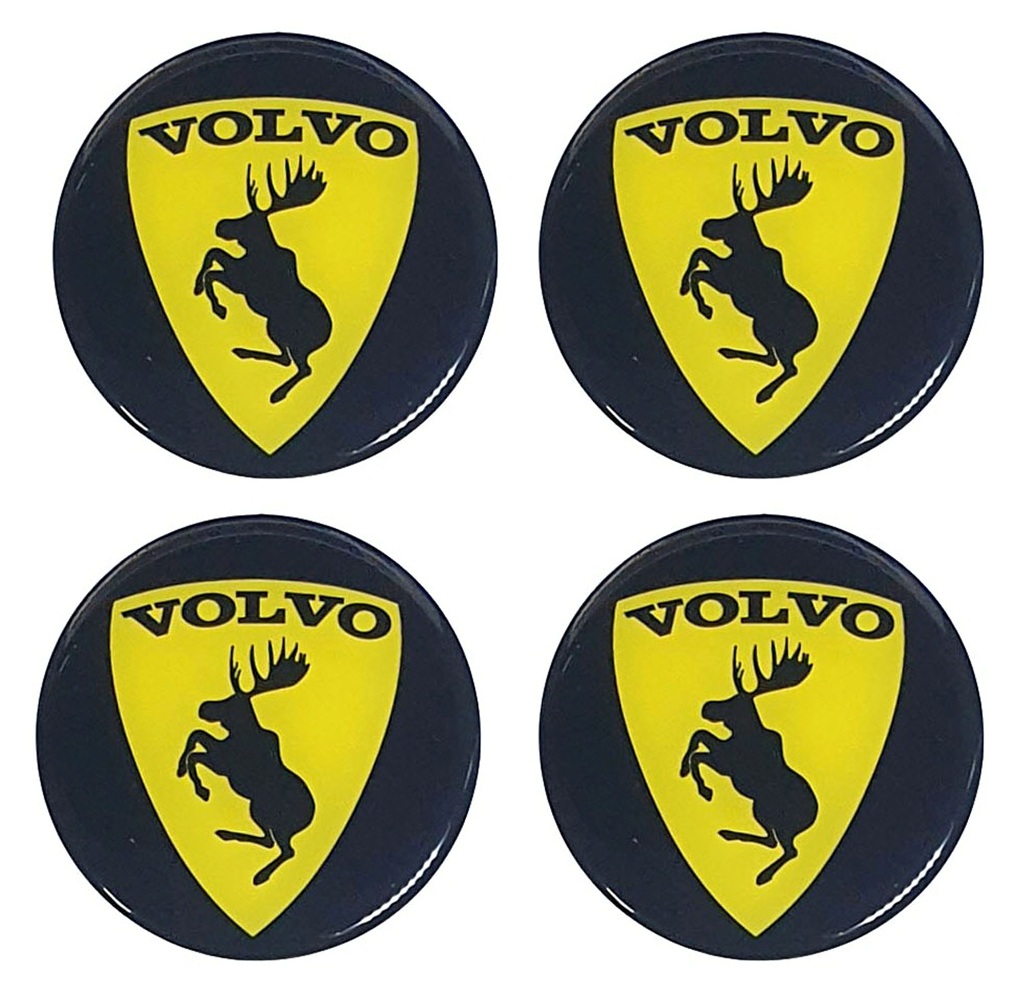 Naklejki Na Dekielki Felgi Kołpaki Volvo Szalony Łoś 56 MM 60 MM