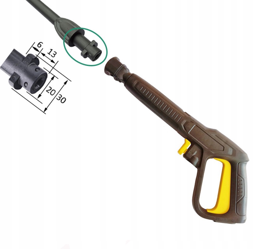 LANCA KARCHER TURBO WIRUJĄCA K2-K7 Marka Comfortc