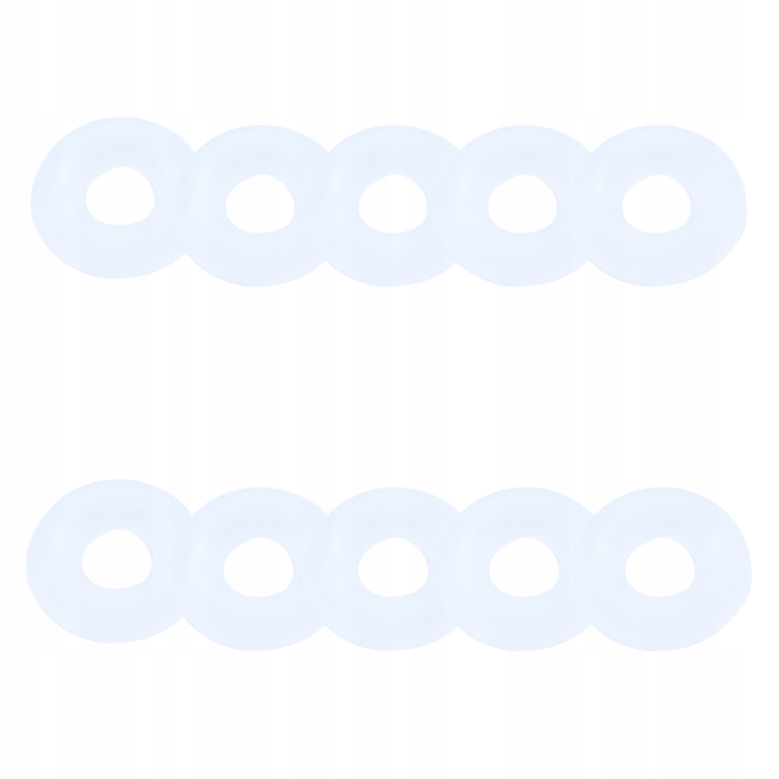 Charms GUMKA silikonowa STOPER 10 SZTUK ZESTAW