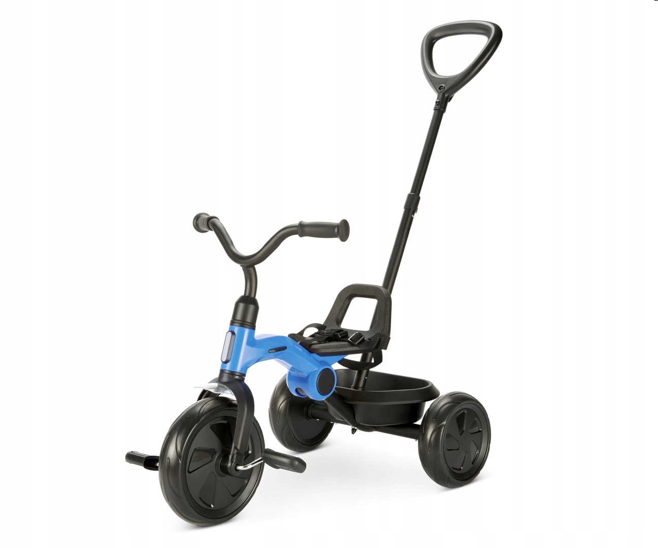 Qplay Rowerek Trójkołowy dla dzieci Ant Plus z rączką jeździk pchacz