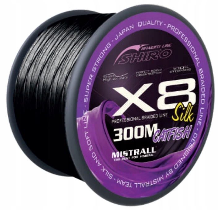 Mistrall Plecionka Sumowa Shiro Silk Catfish 0,50MM 300M