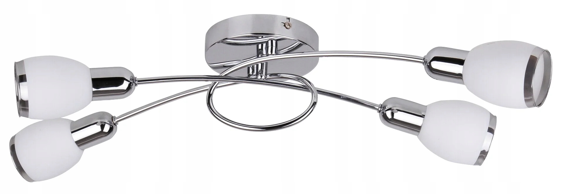 Moderná stropná lampa E14 4x40W farba chróm 6063 Elite Rabalux