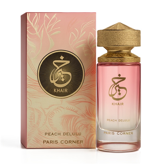 Paris Corner Khair Peach Delulu Edp 100 ml Parfém Unisex