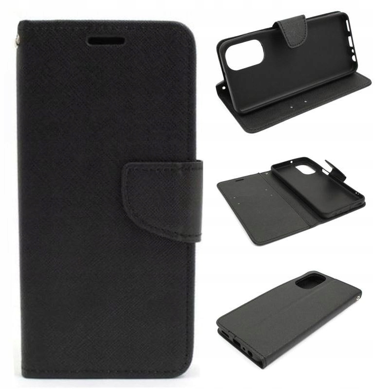 

Etui Fancy Diary do Motorola Moto G62 5G czarne