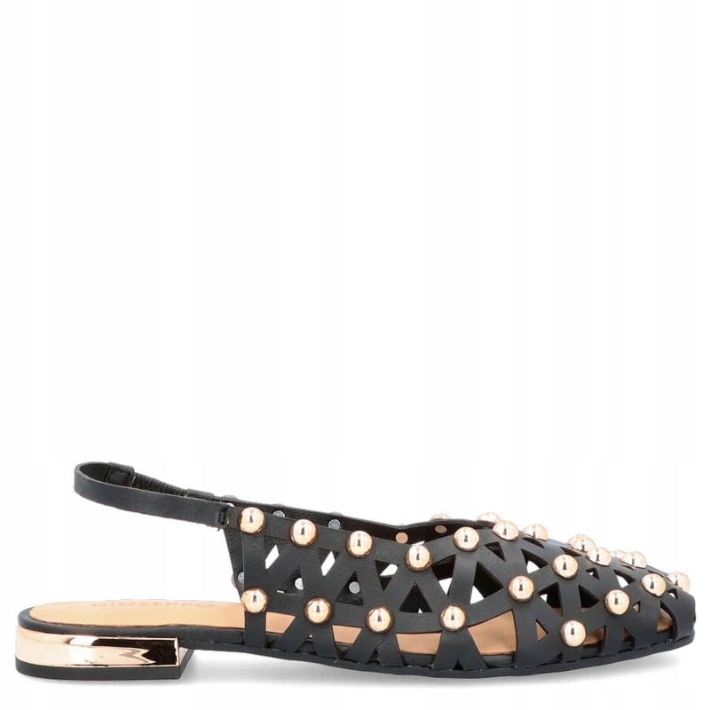 Ažurové baleríny s odkrytou patou Gioseppo 75135 Béžové 40