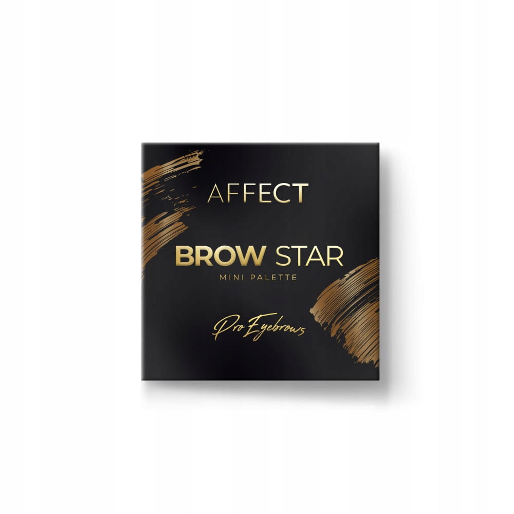 Affect Mini Paleta Lisovaných Stínů Na Obočí Brow Essentials