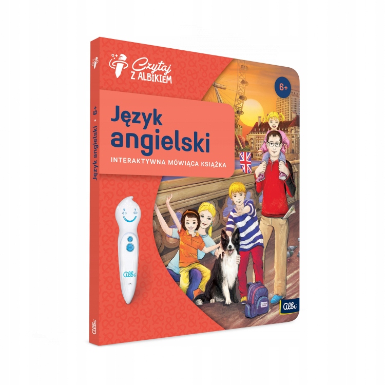 CZYTAJ Z ALBIKIEM INTERAKTYWNA MÓWIĄCA KSIĄŻKA JĘZYK ANGIELSKI ALBI ISBN 9788394774622