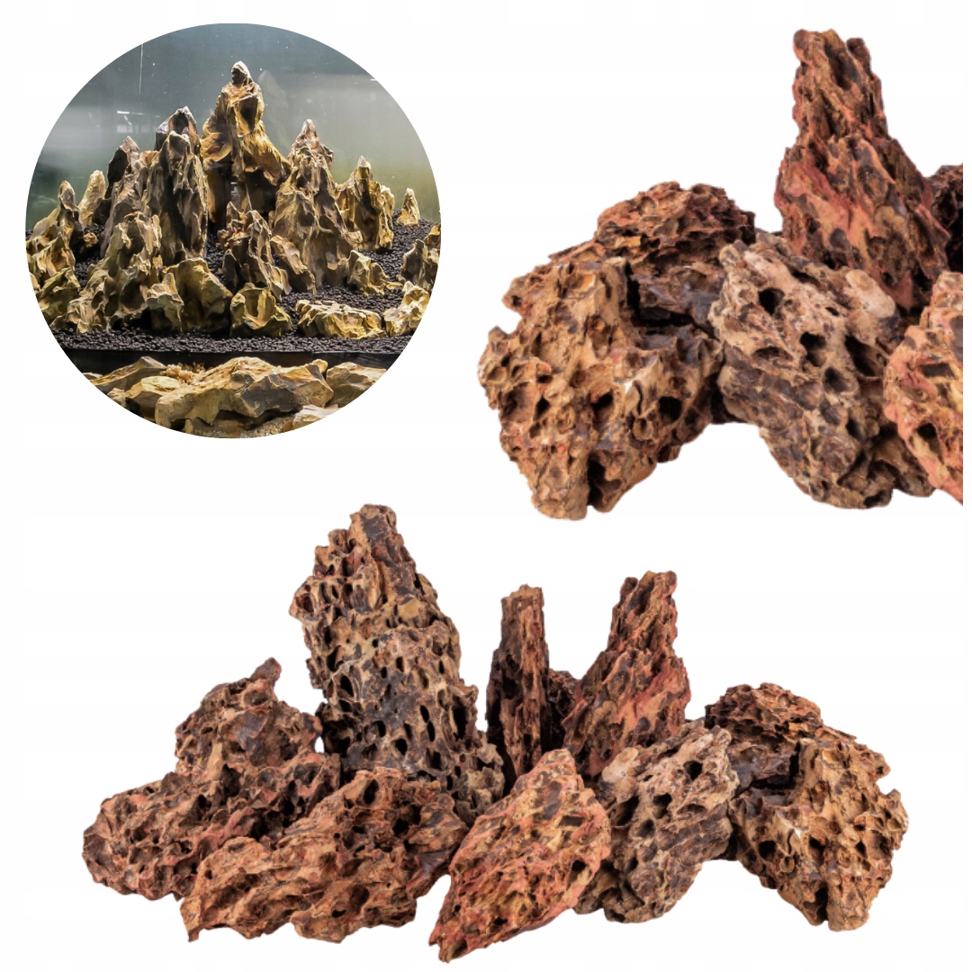 Levně 24kg Dragon Stone Sada kamenů do akvária