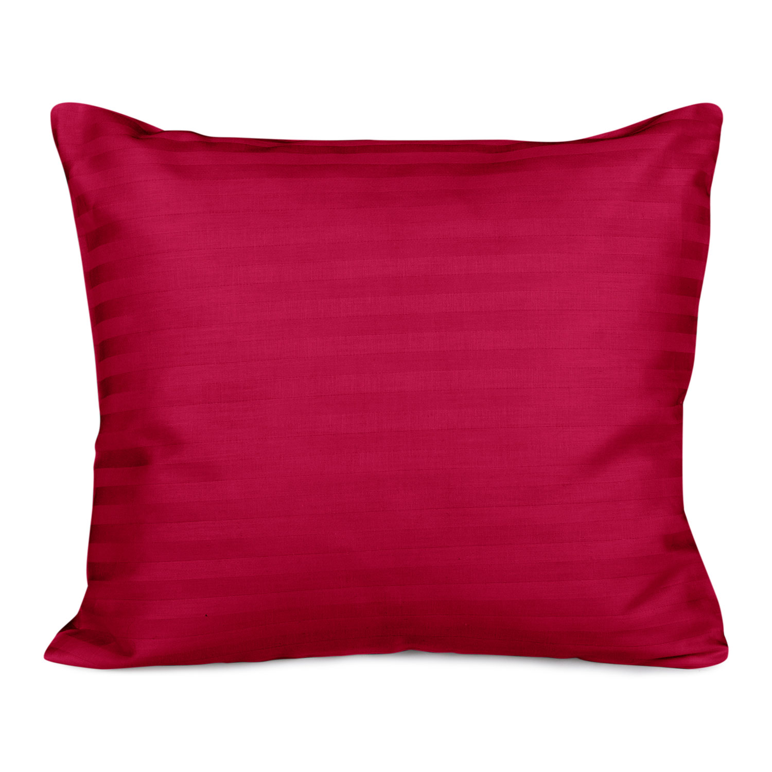 Poszewka Satynowa LUX Cizgili 40x40 Czerwony