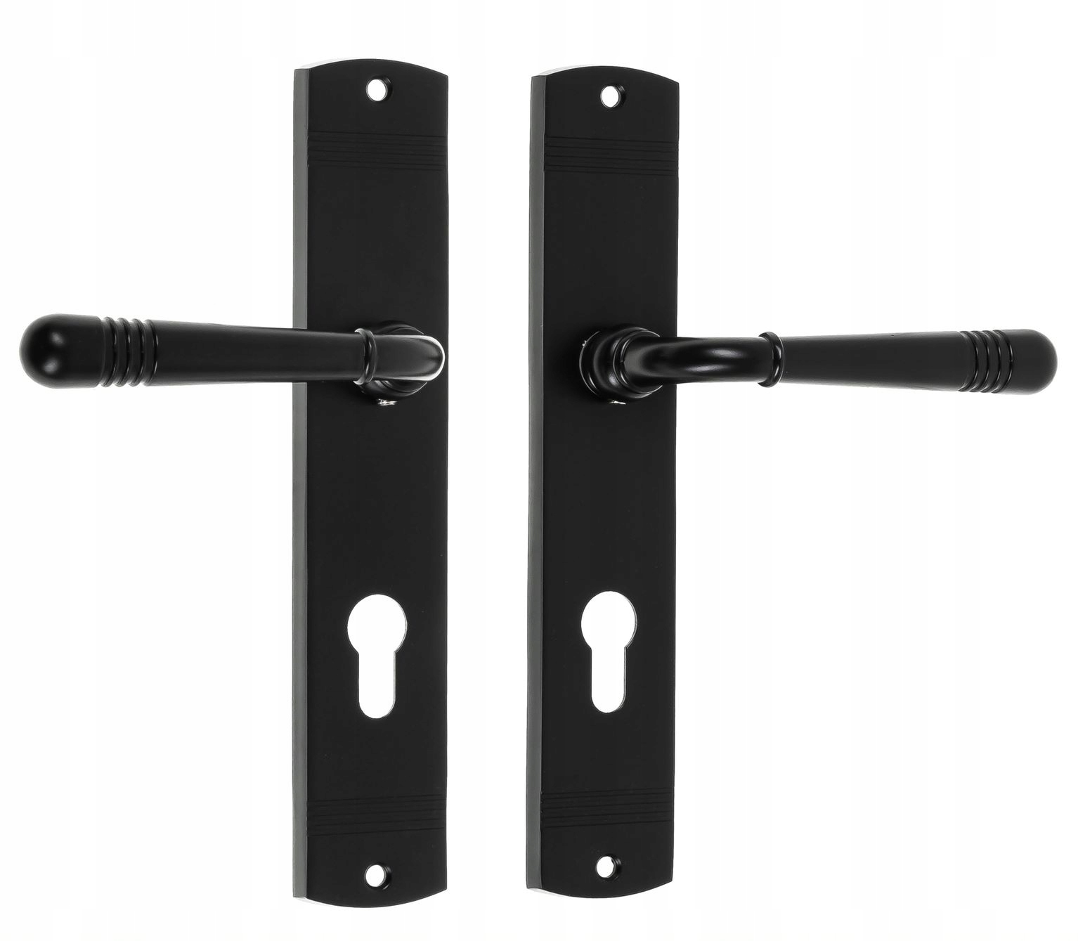 

Klamka Loft szyld długi wkładka czarny Domino