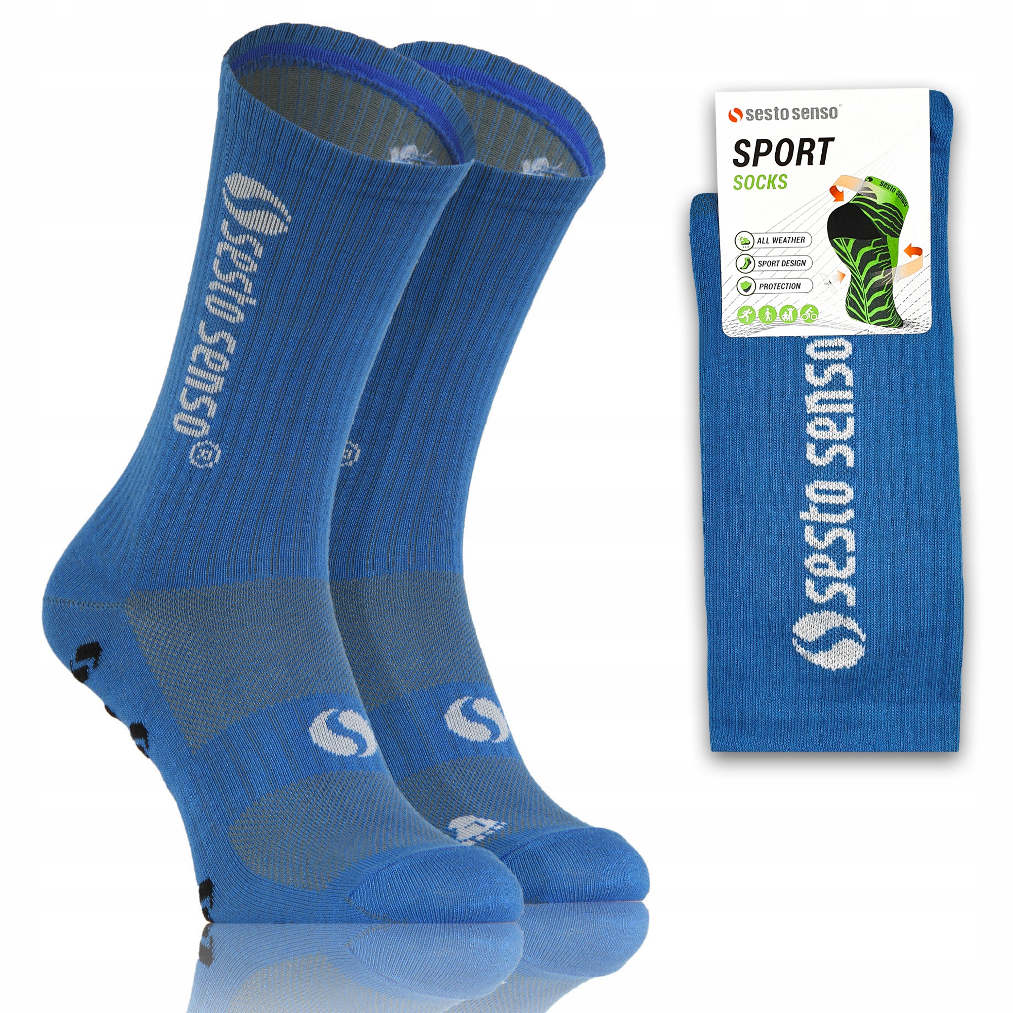 

Sesto Senso skarpety getry sportowe 43-46