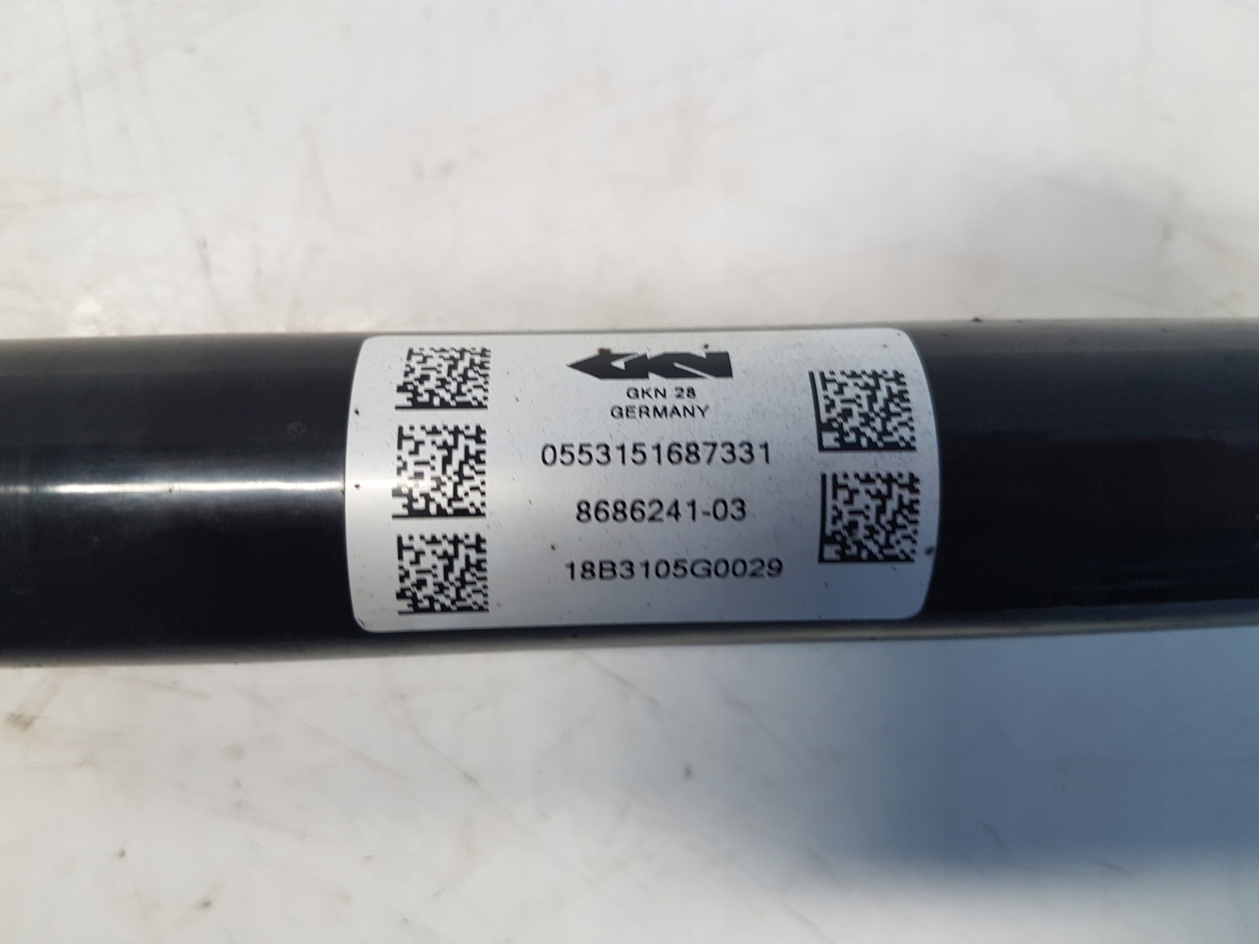 BMW G30 530E semi-axis rear part left 8686241