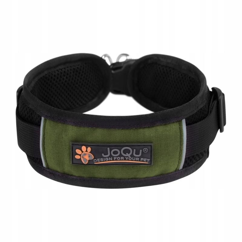 Levně Obojek Pro Velkého Psa Široký JoQu Extreme Collar Khaki