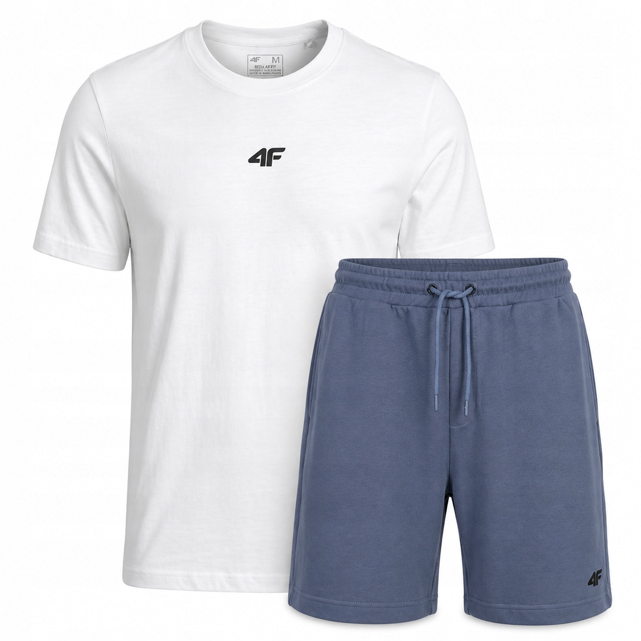 Pánské Tričko Kraťasy 4F Komlet Sportovní Set Pro Každodenní Nošení 5XL SS26