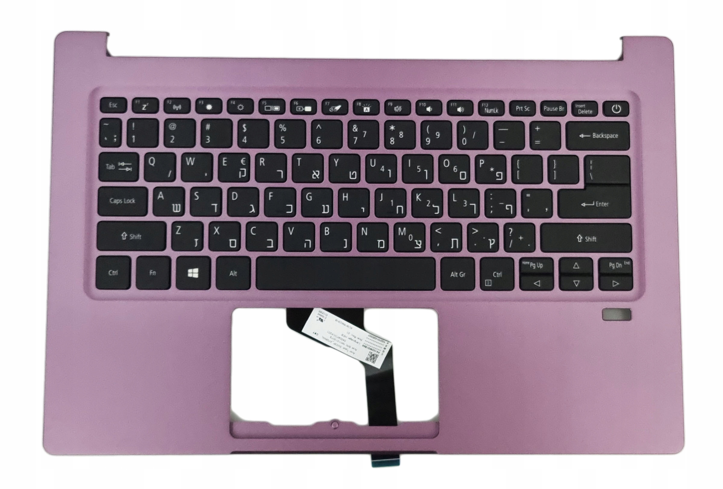 Nová Krytka Klávesnice Pre Notebook Acer Swift SF314-42 SF314-59 Hebrejská