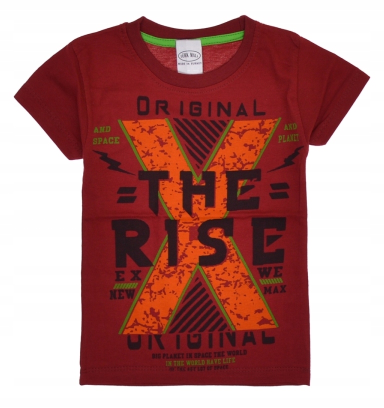 

T-shirt bluzka Koszulka czerwony The Rise - 110