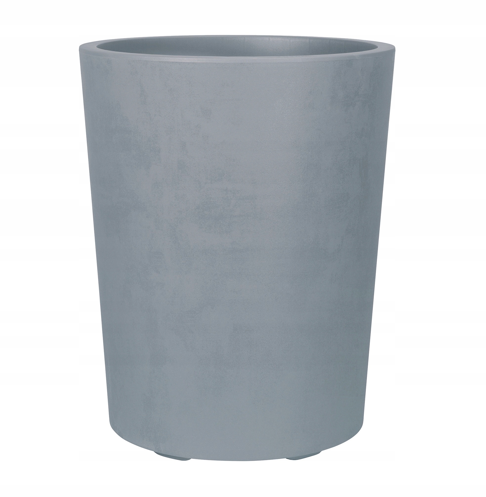 Donica duża Doniczka okrągła śr. 43,5cm Deroma Vaso Millennium Szara