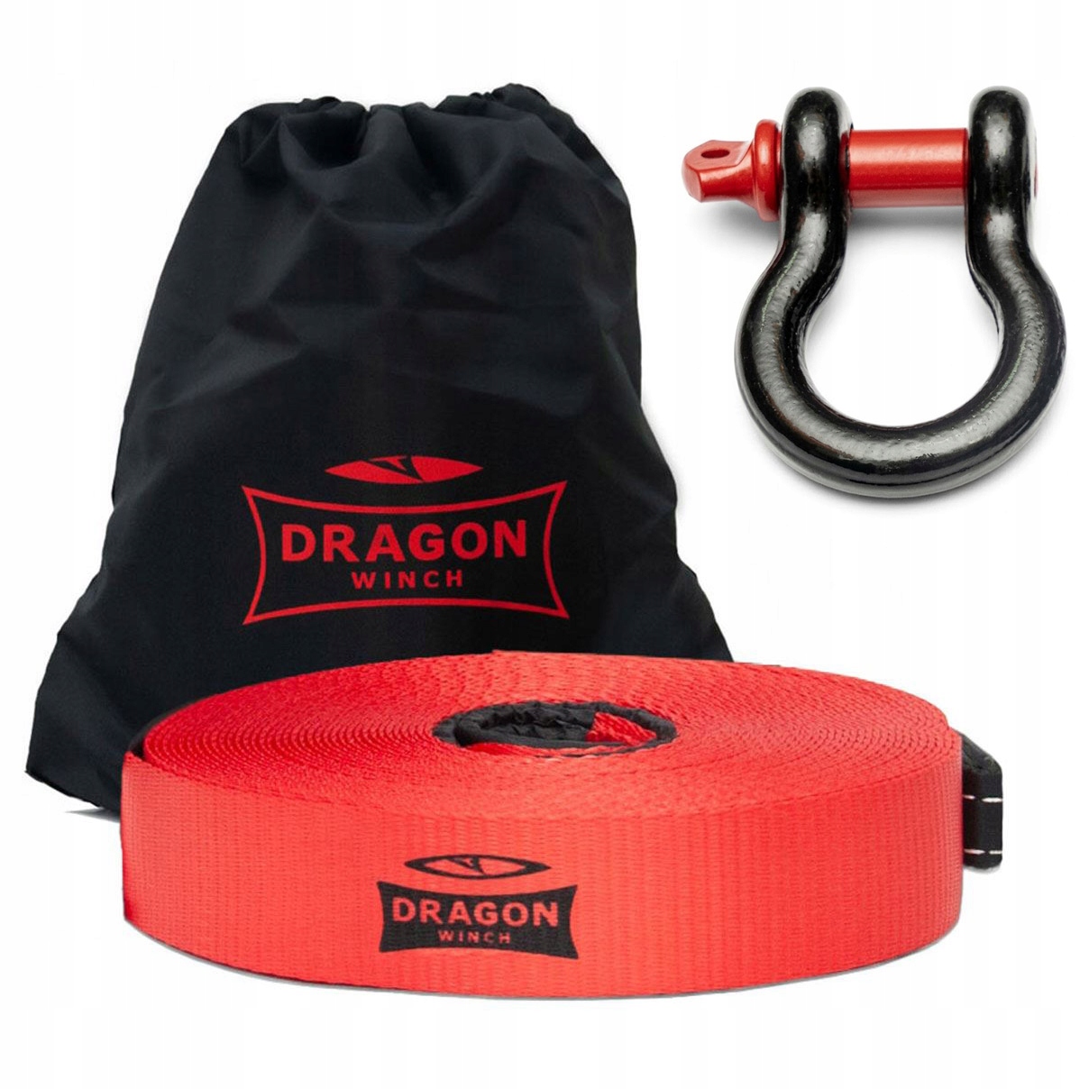 Dragon Winch Sklo 1/1 8,5 t Pas 20 m 5T II naviják Quad Atv 4x4