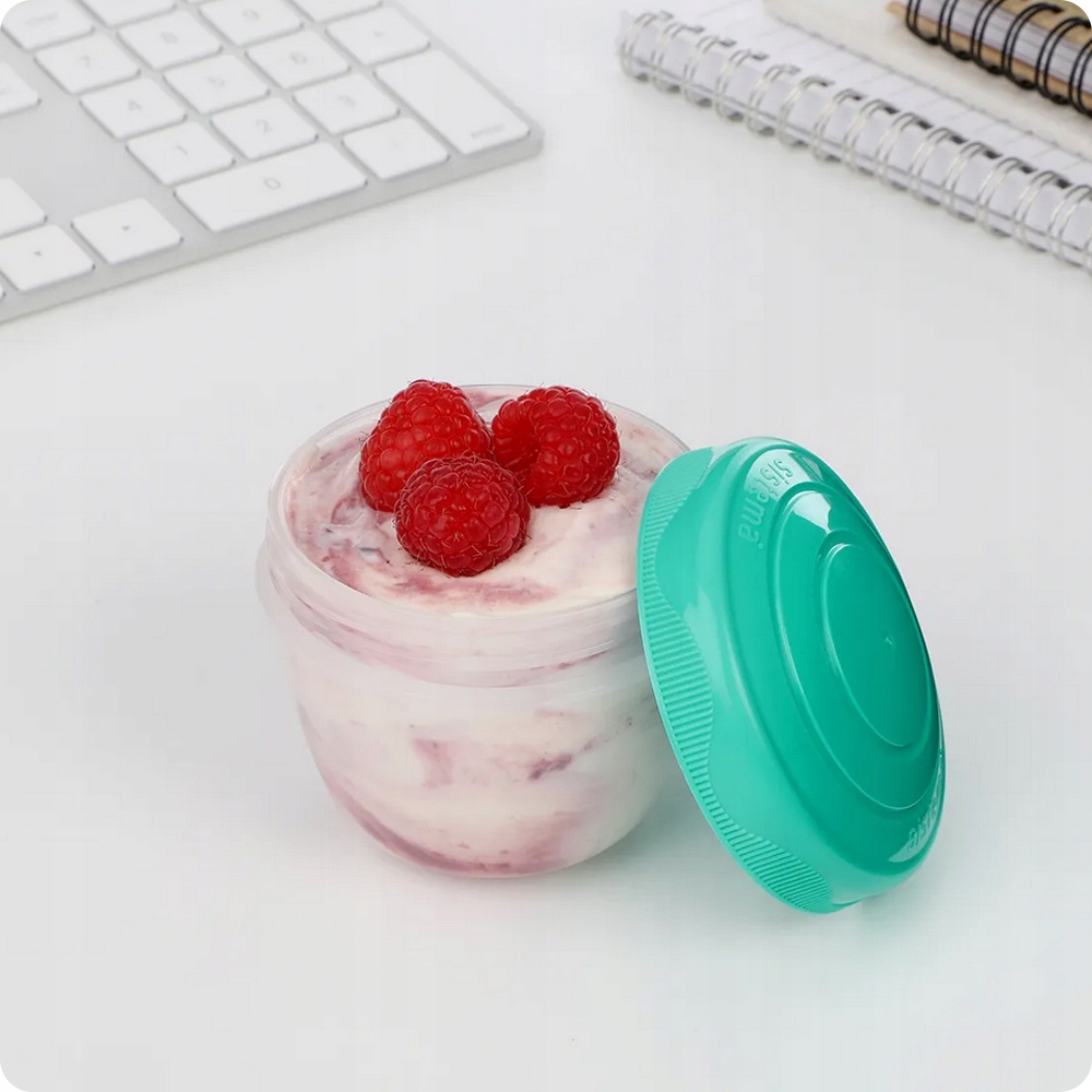 LUNCH BOX ŚNIADANIÓWKA SISTEMA POJEMNIK BOX BENTO 1650ml Kolor Odcienie zieleni