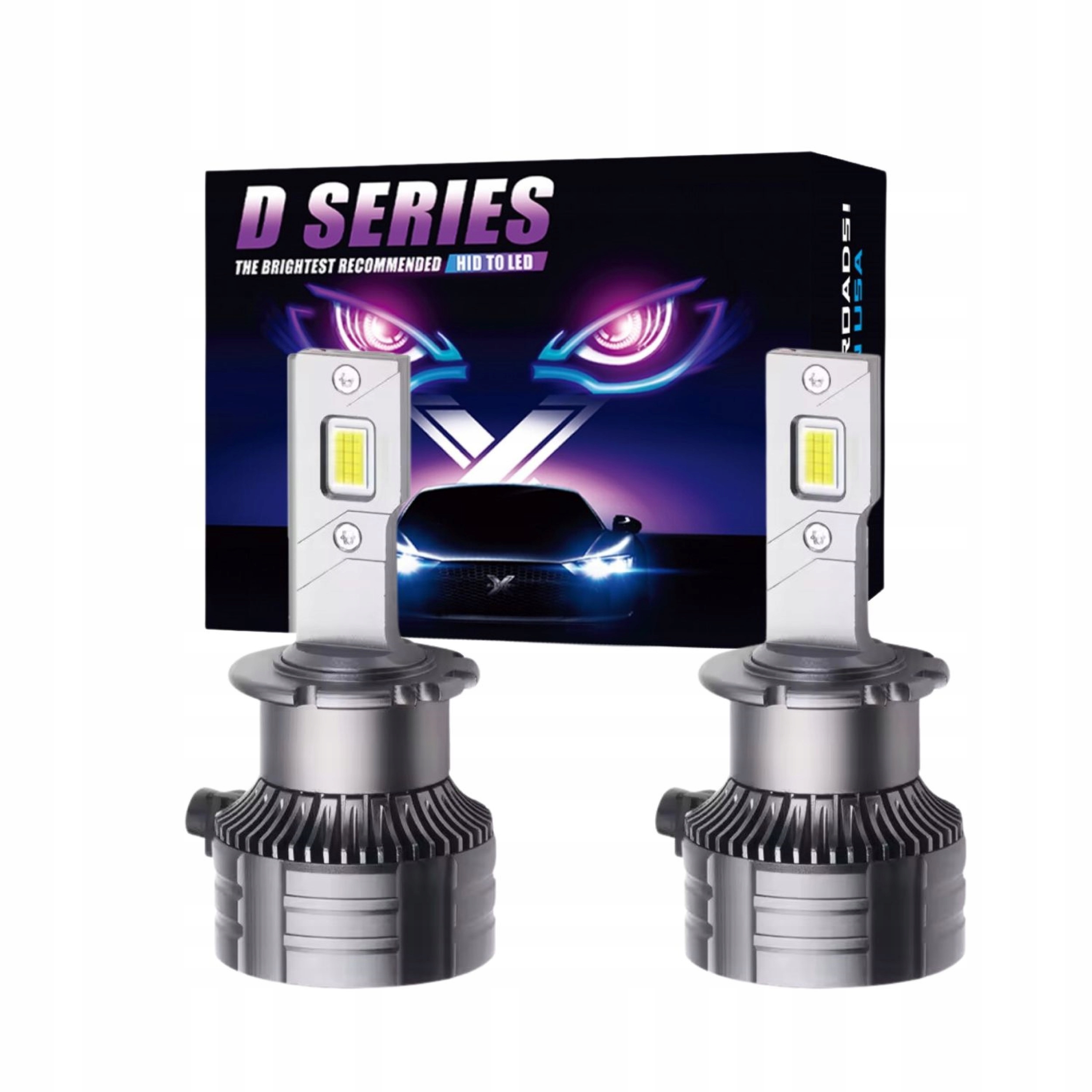 Led Žarovky D2S D2R Apollo D Pro 6500K 28000LM 140W Náhrada Xenónov