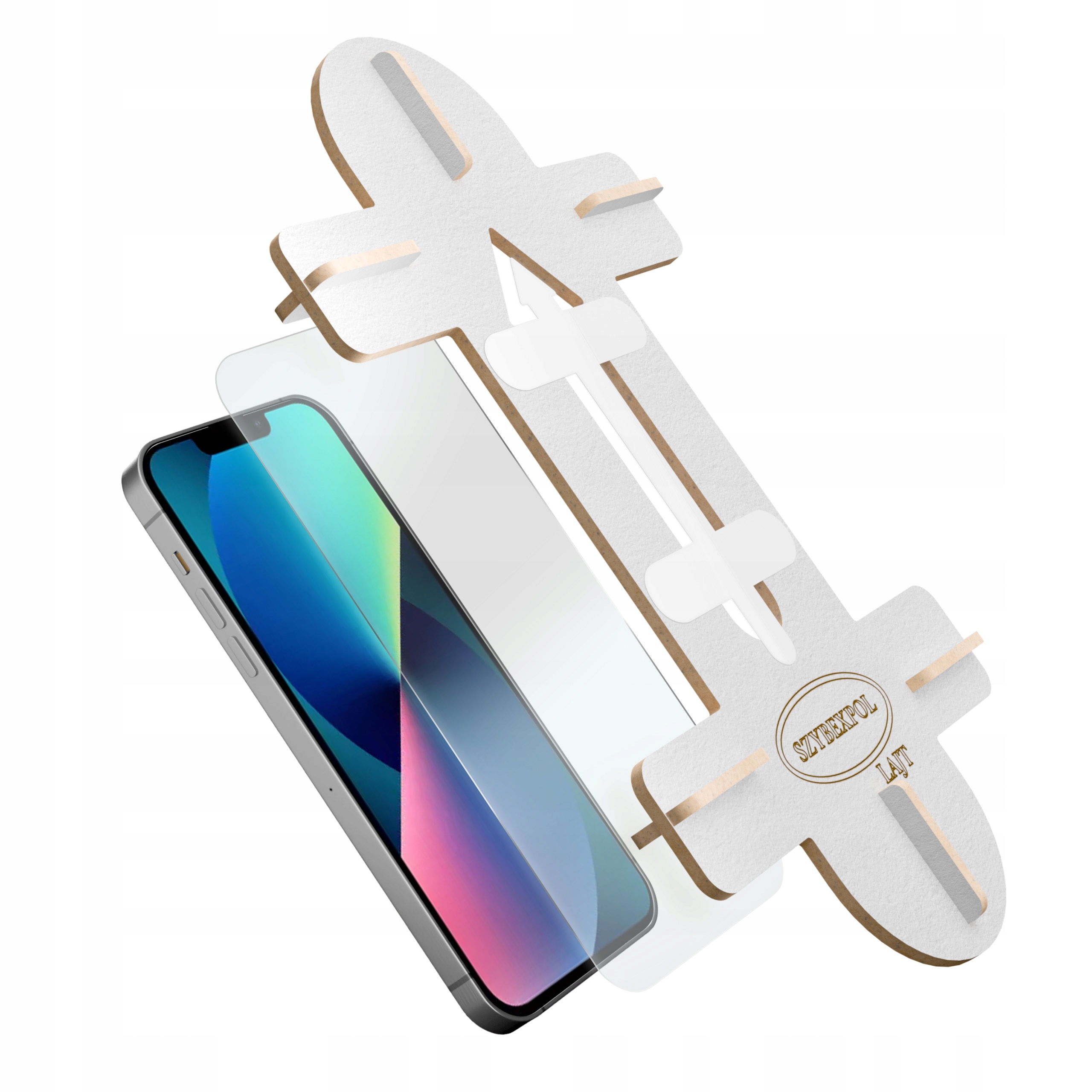 Antyodciskowa folia ochronna z aplikatorem do Apple iPhone 13