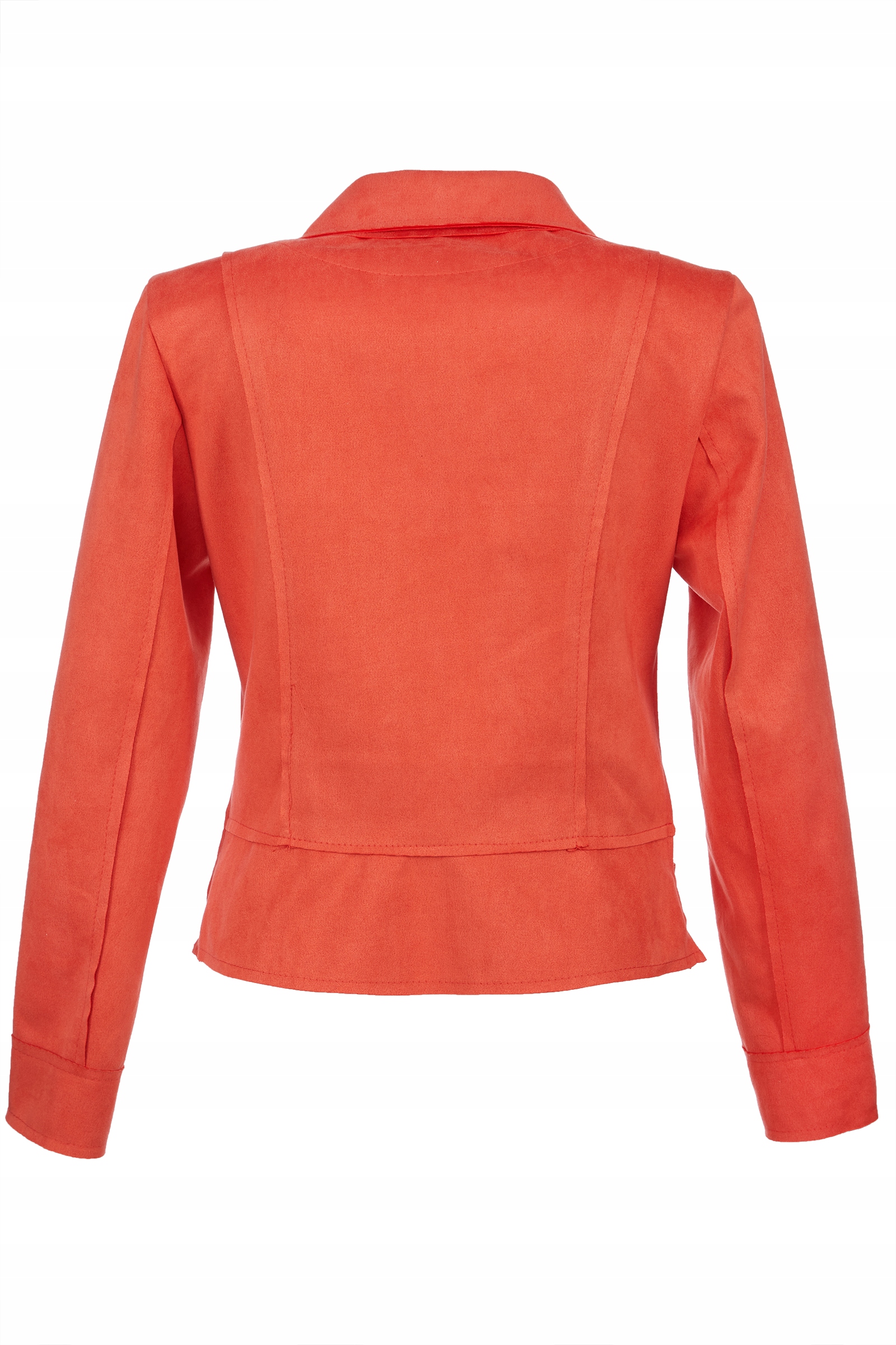 176_ XL/42 _ KURTKA RAMONESKA SKÓRZANA ZAMSZOWA Wzór dominujący bez wzoru