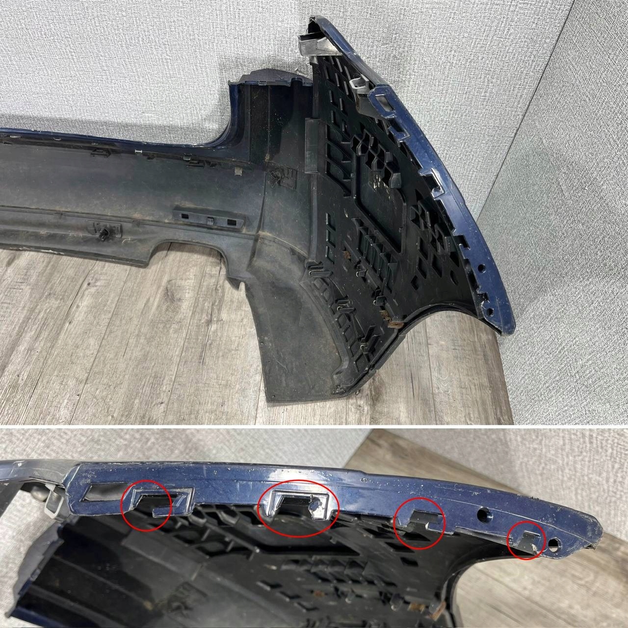 CITROEN C6 2005-2012 Paraurti posteriore 9647077277