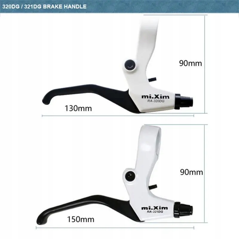 Brake Handle Set Brake Lever 2.5/3 Means Break Handle Caliper Kit All Rodzaj mechaniczne