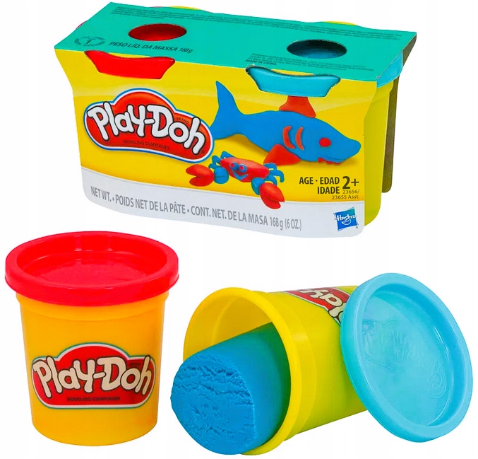 

Play-doh Ciastolina Zestaw 2 Tuby Każda 84 Gramy