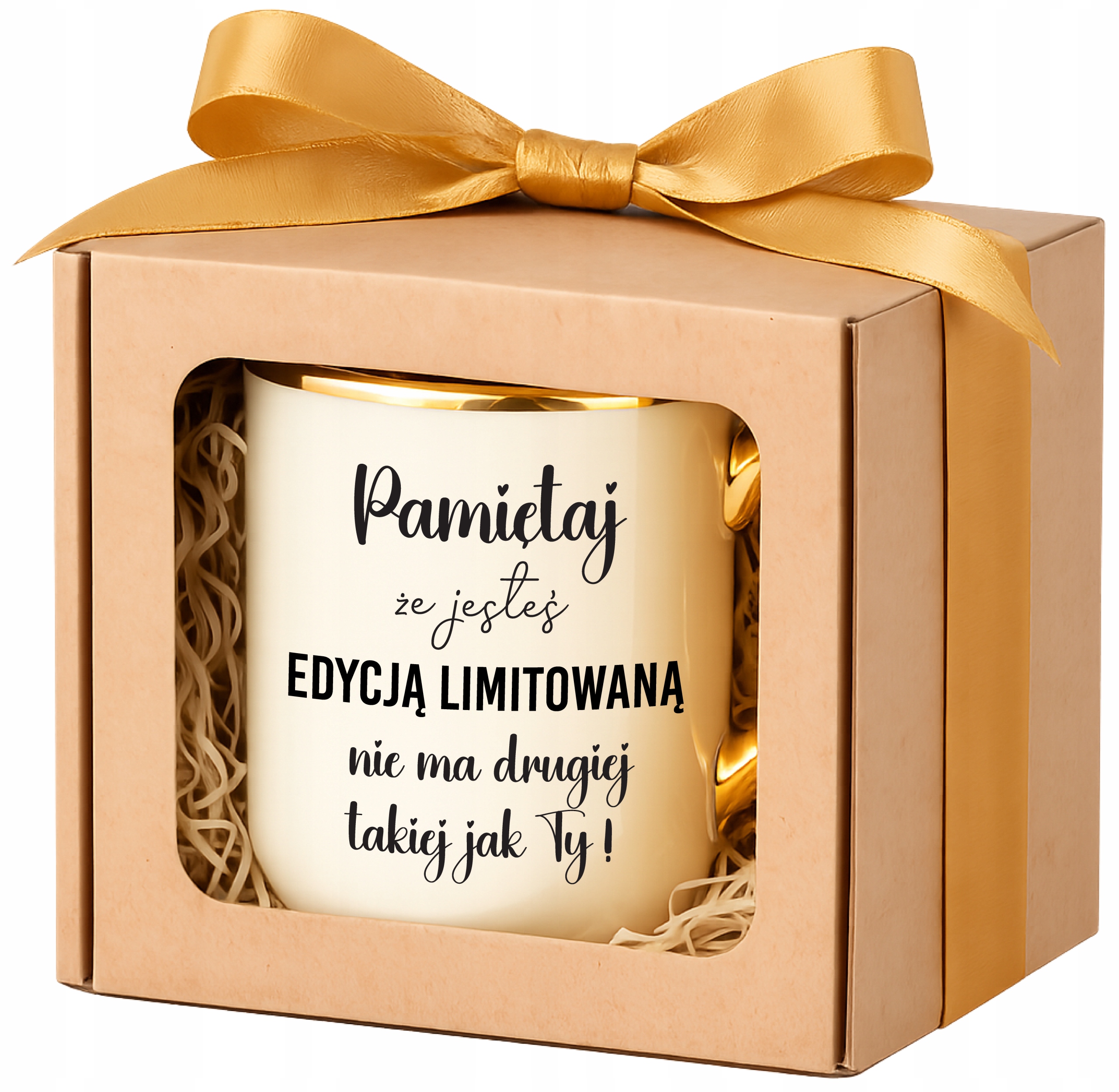 Kubek elegant na urodziny Pamiętaj, że jesteś edycją limitowaną box