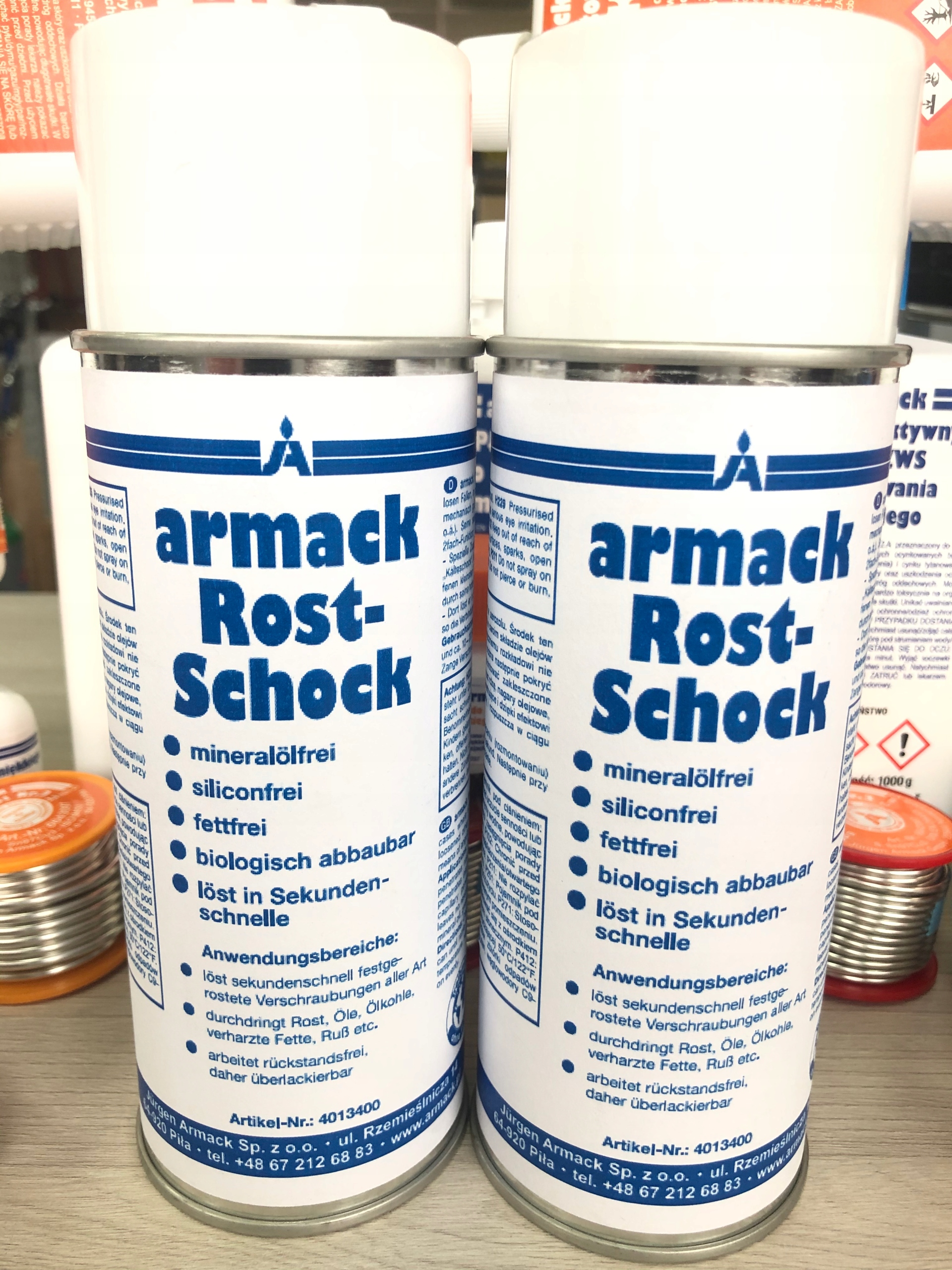 

Odrdzewiacz W Areozolu 400 ml Amasan Armack Spray