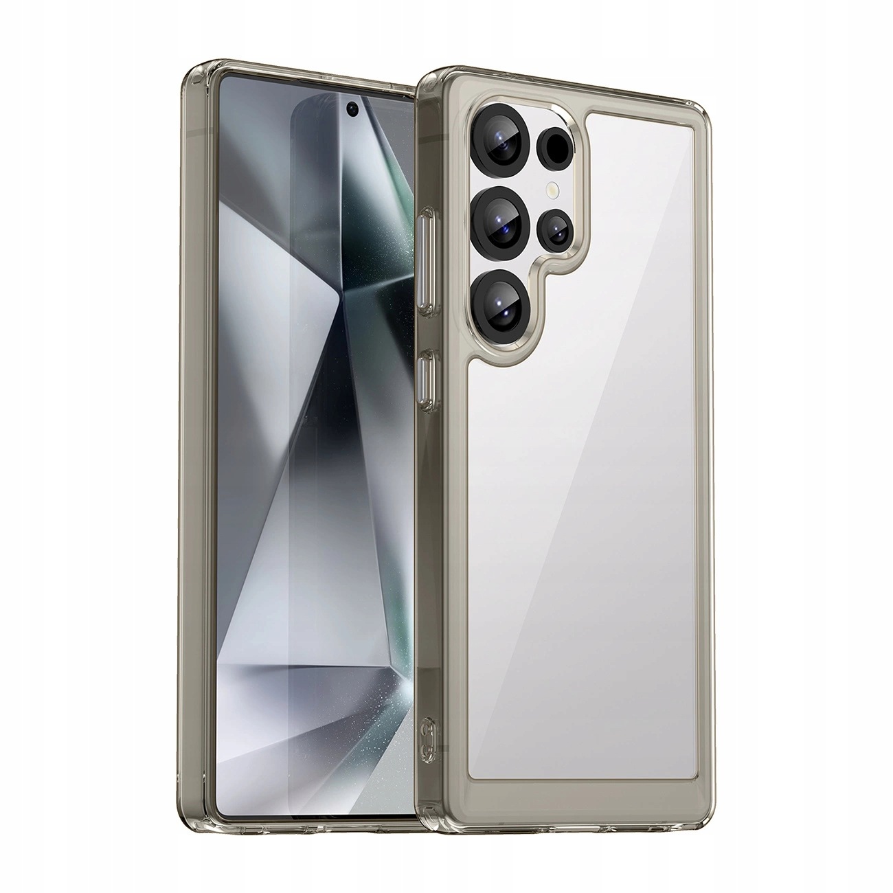 Etui silikonowe Outer Space Case z żelową ramką do Samsung Galaxy S25