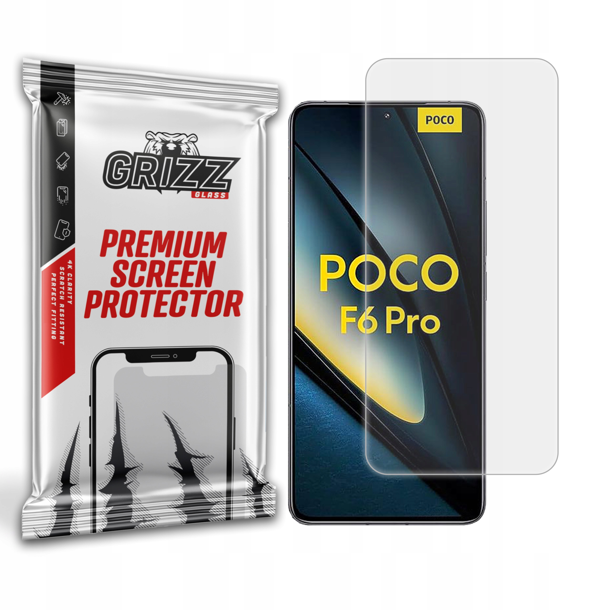 Antyodciskowa folia ochronna do Xiaomi Poco F6 Pro