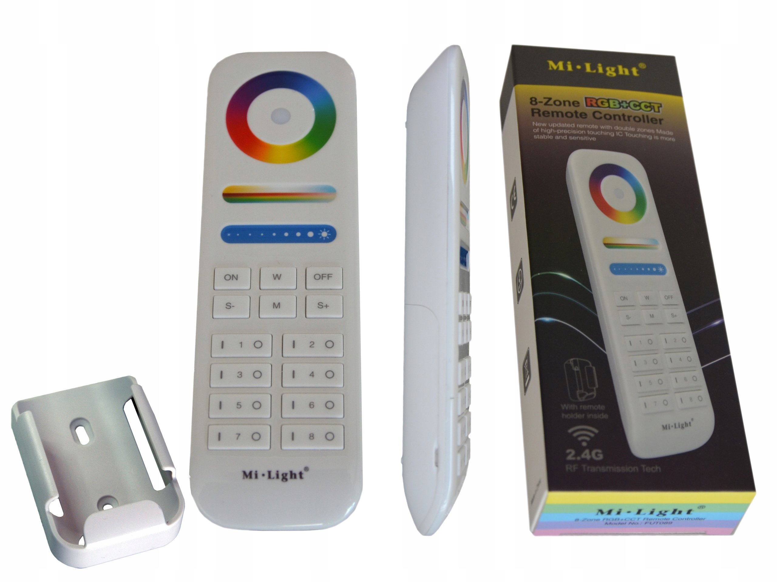 Pilot 8-strefowy LED MiBoxer RGBW+CCT + uchwyt EAN (GTIN) 6970602181497