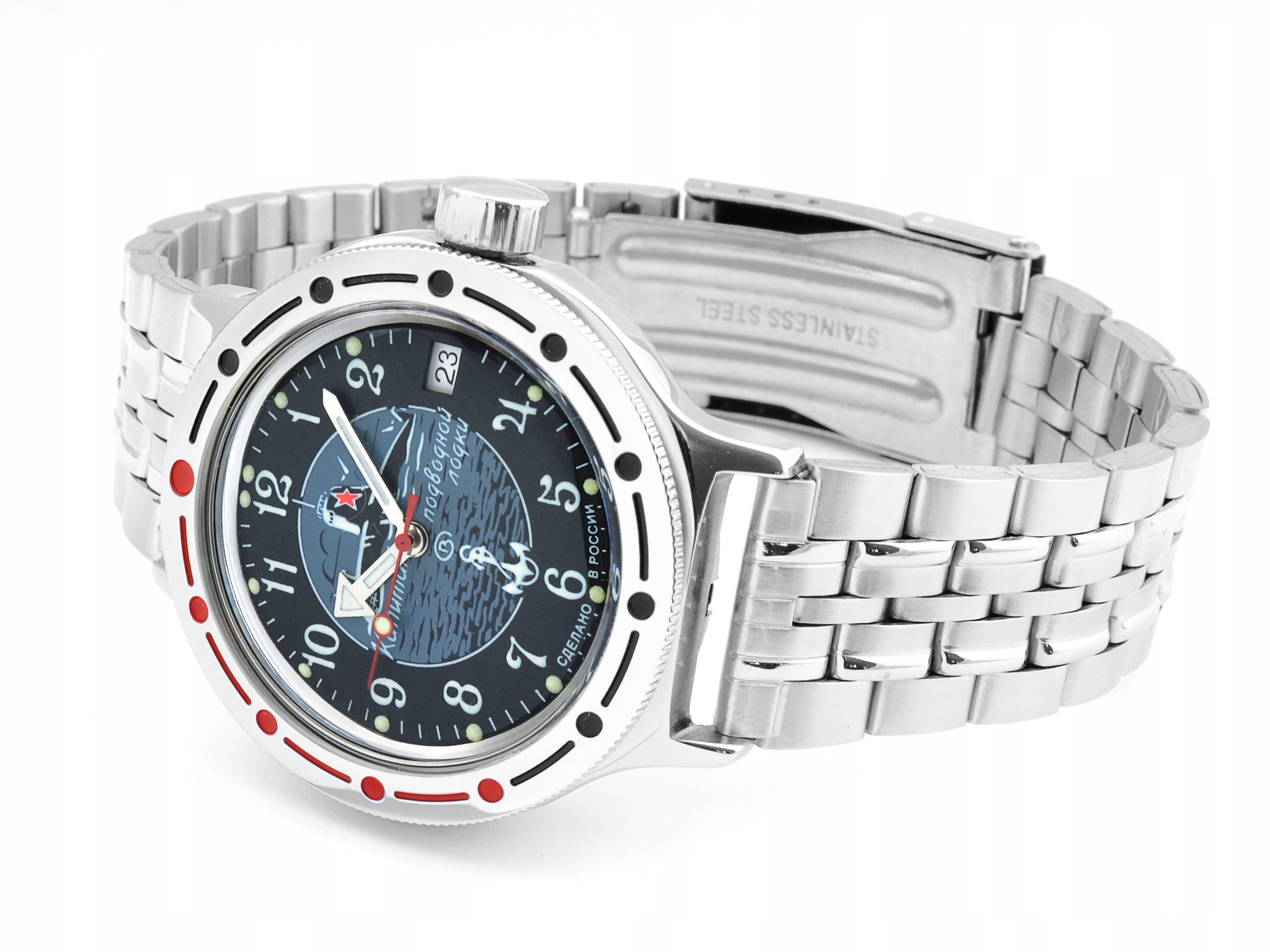 Hodinky Vostok Automatik Amfibia Diver 420831 Uboot