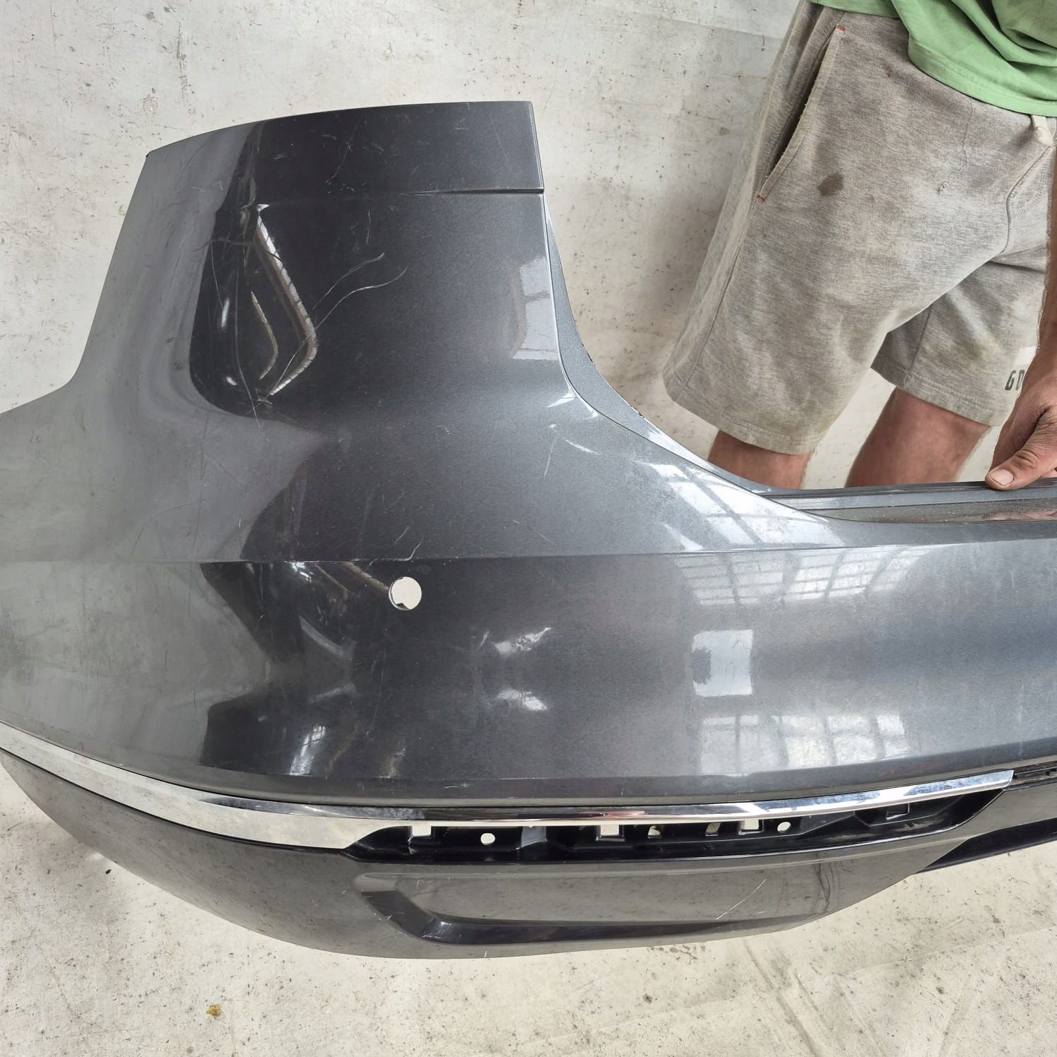 VW PASSAT B8 KOMBI HIGHLINE 14-19 bumper rear part rear PDC