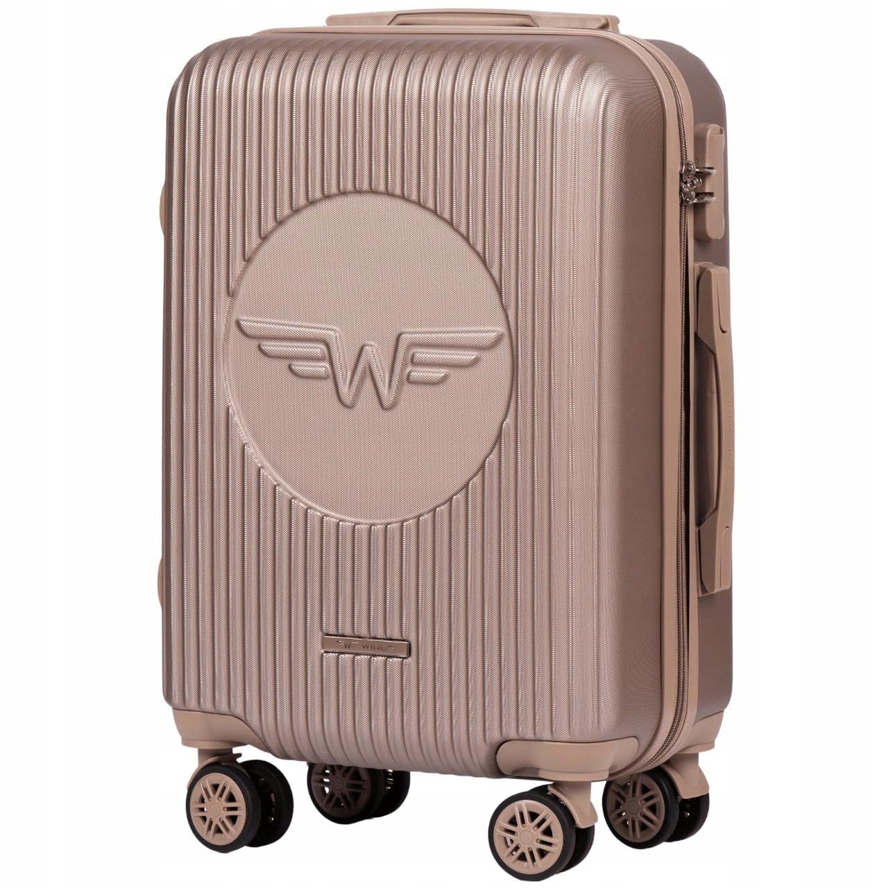 Kabinové zavazadlo Příruční kufr Wings do letadla ryanair wizzair tvrdý