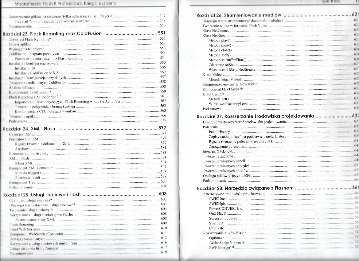 Flash 8 Professional Księga eksperta - David Vogeleer Rok wydania 2006