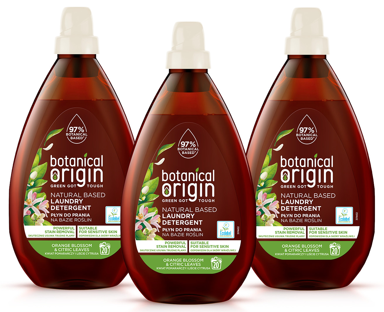 

Botanical Origin płyn prania Kolor Cytrus 2,7L 60p