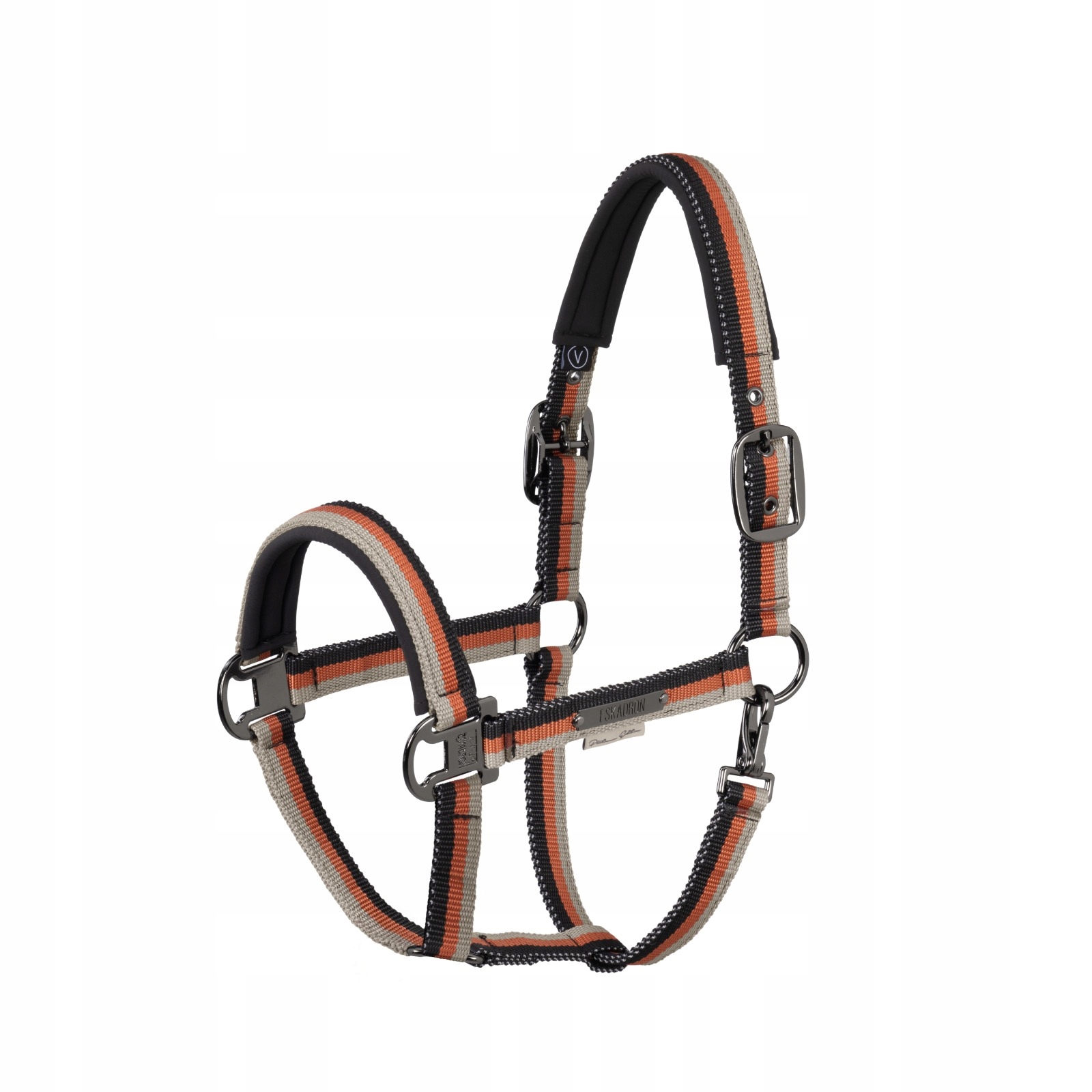 Eskadron Kantar Lightweight Double Pin Platinum 26, Black-pale-amber X-full