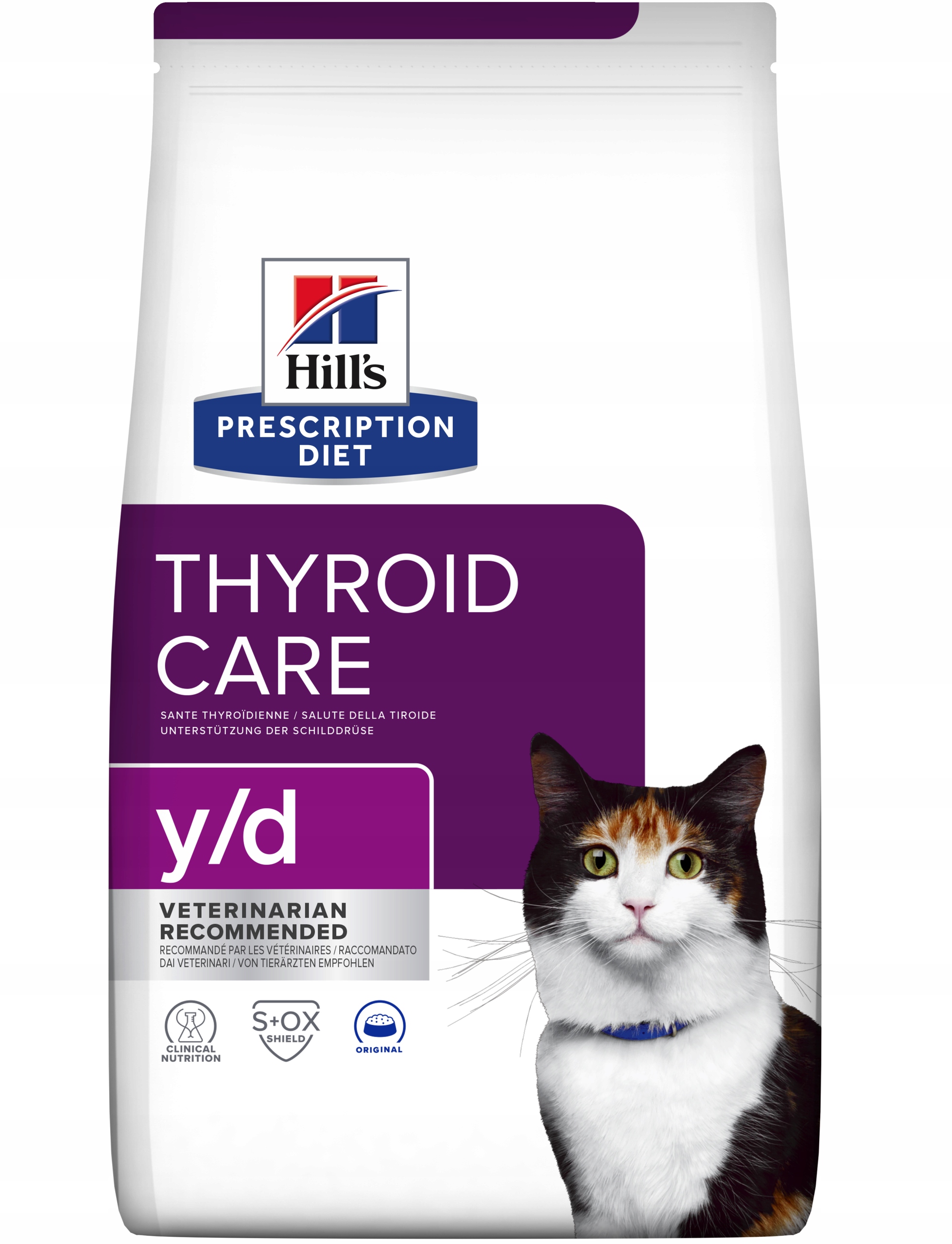 Levně Hill's Pd Kot Y/d Thyroid Care Feline 1,5 kg