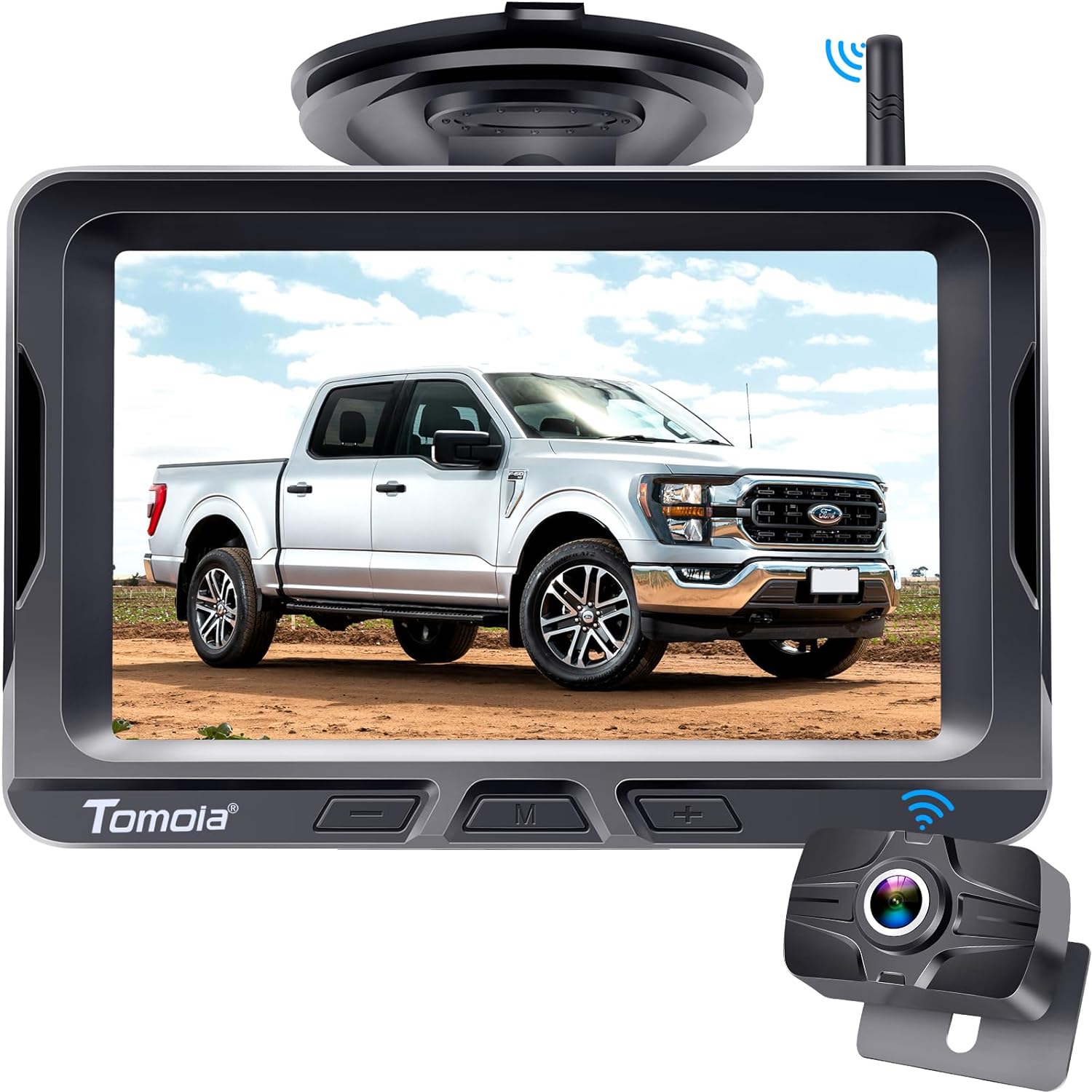 KAMERA SAMOCHODOWA 5-CALOWY EKRAN TYLNA 1080P TUMOLA WIDEOREJESTRATOR PRO