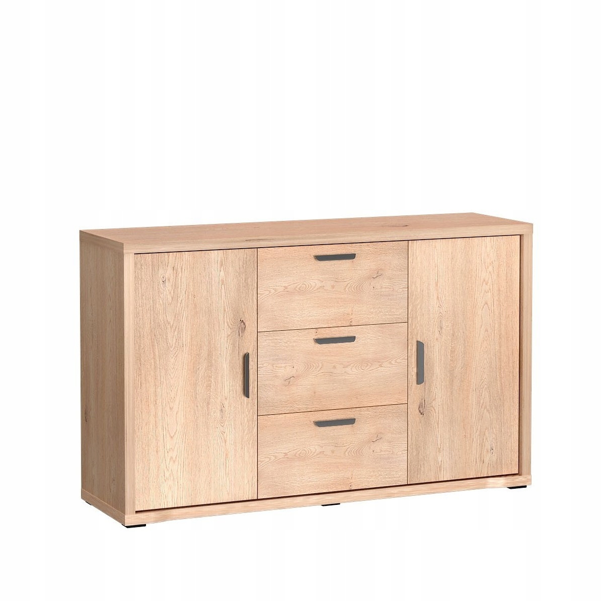 Komoda Bresso 139 cm do obývacího pokoje Ložnice Dub