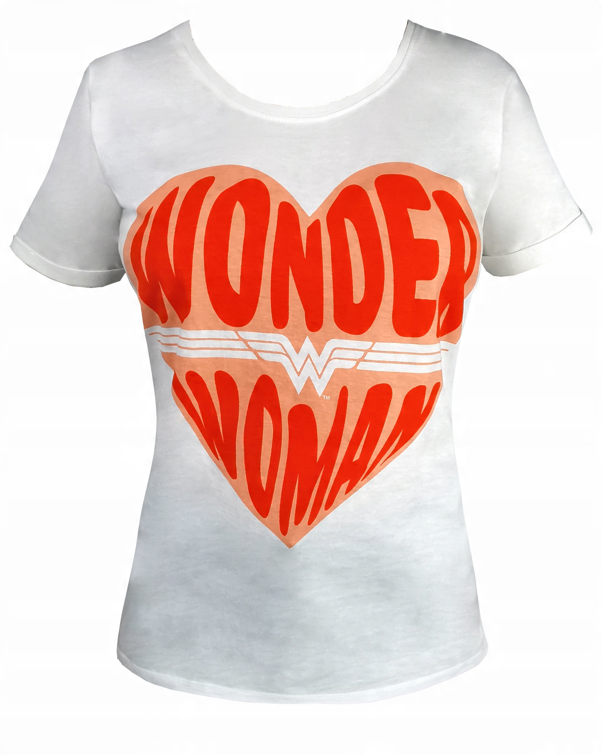 

Koszulka t-shirt damski wonderwoman serce L