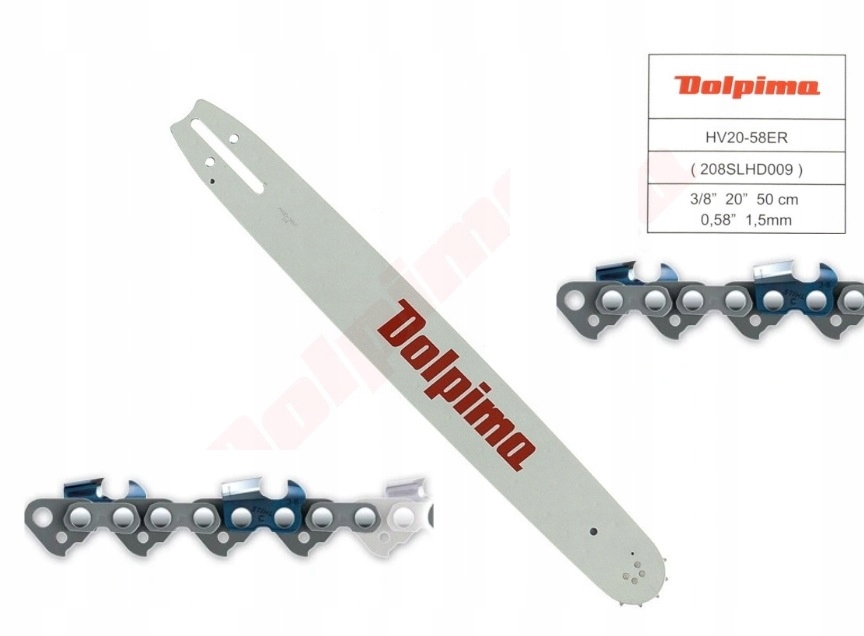 

Prowadnica 50CM 20'' Łańcuch Husqvarna 365 372XP