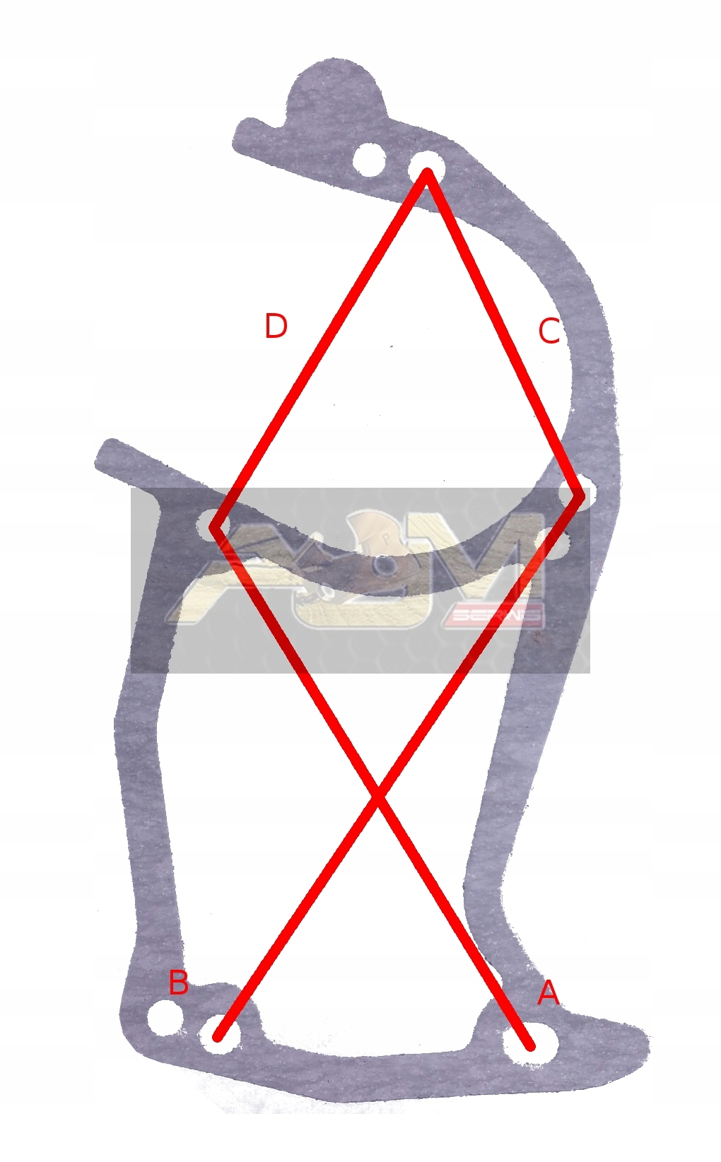 Komplet uszczelek PILARKI SPS01-52 Typ uszczelka