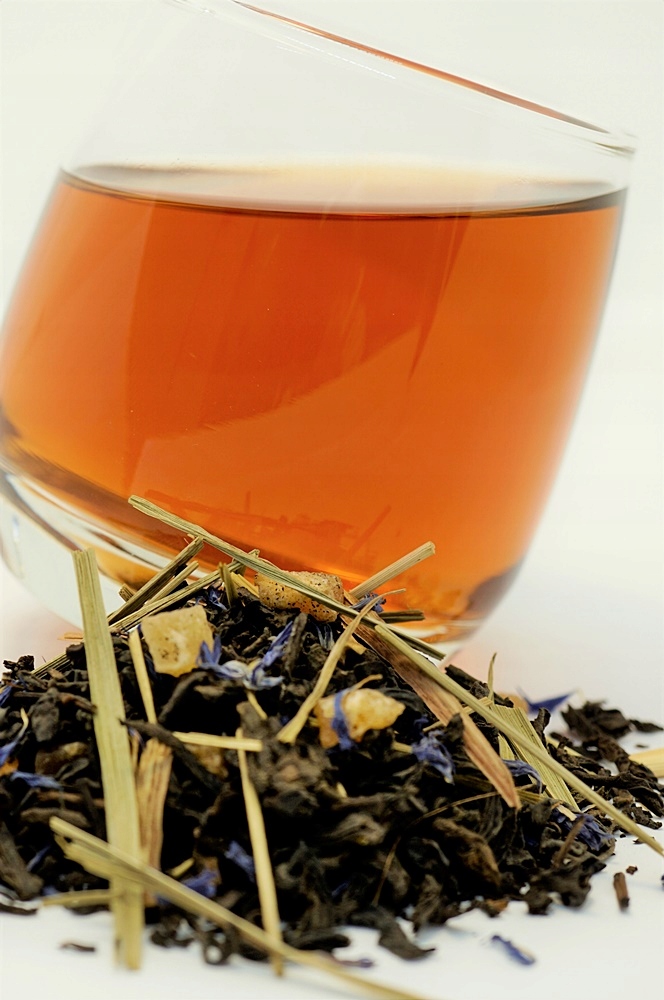Lady Grapefruit 500g čaj Puerh tráva citronová podporuje hubnutí